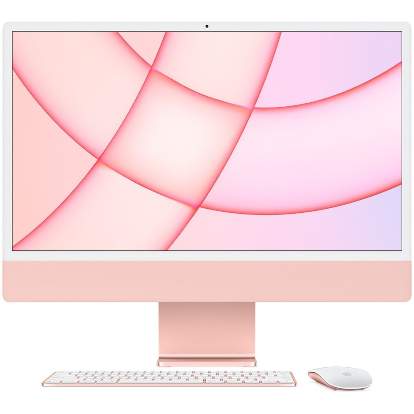 Apple MGPM3LL/A iMac with Retina 4.5K display, M1, 8GB Memory, 256GB SSD, Pink