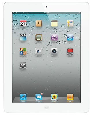 Apple iPad 2nd Gen, 9.7 Inch, 16GB, WiFi (White)